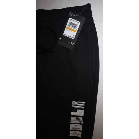 Under Armour Women's Sz S Black Project Rock Heavyweight Terry Jogger Pants $90 - Picture 5 of 13